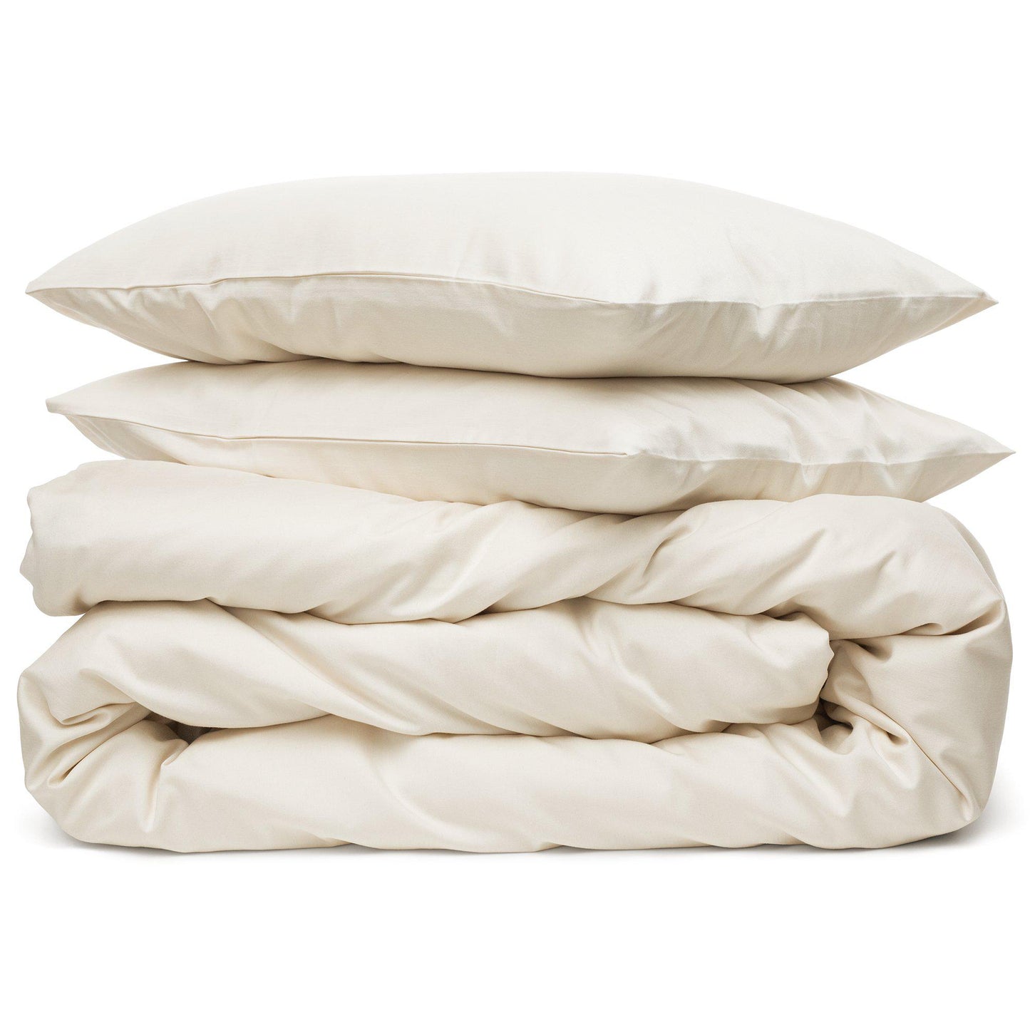 Raw Organic Duvet Set - Square Flower